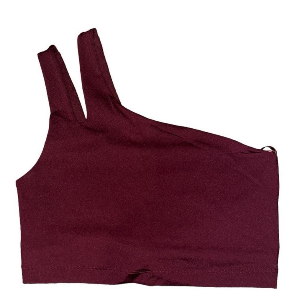 Fabletics Asymmetrical Double Strap Midi Bra- NWT - Picture 4 of 8